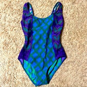 Vintage 90s one piece swimsuit